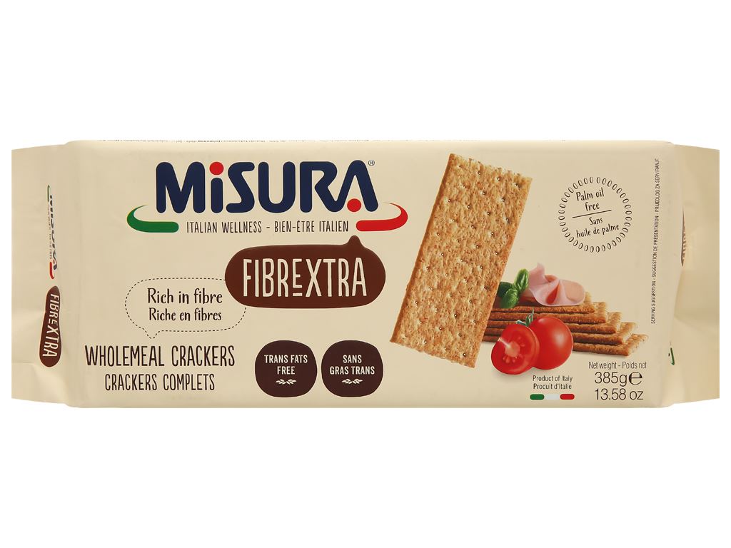 Bánh quy lúa mỳ Misura 385g